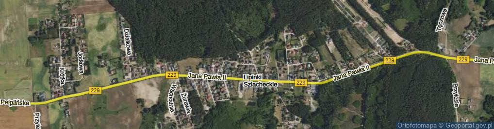 Zdjęcie satelitarne Krótka ul.